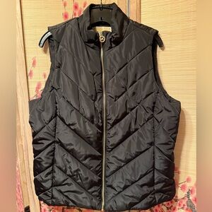 Michael Kors Black Quilted Vest NWT